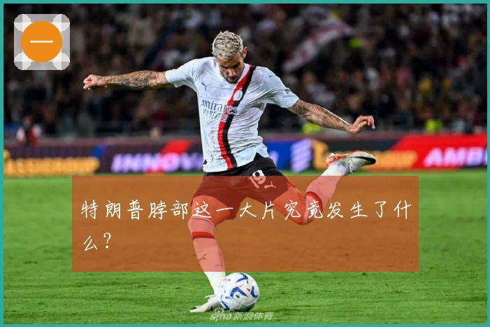 特朗普脖部这一大片究竟发生了什么？